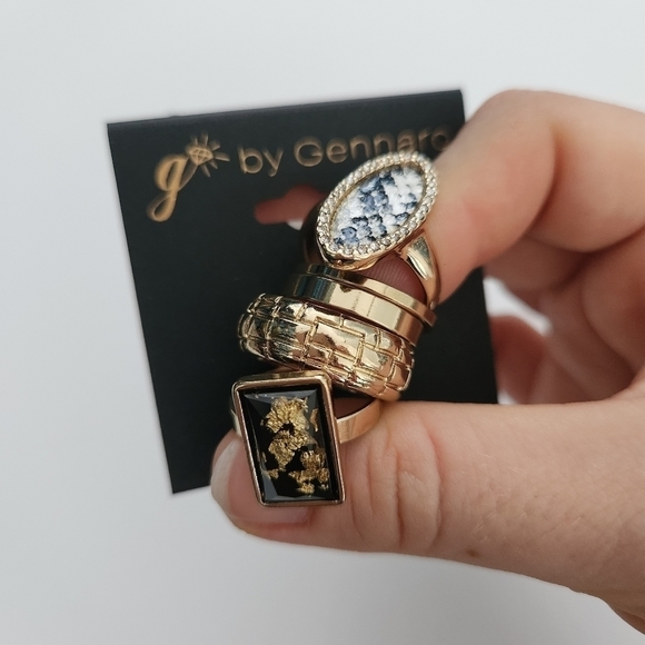 g by Gennaro Jewelry - G by Gennaro Set of Fashion Rings